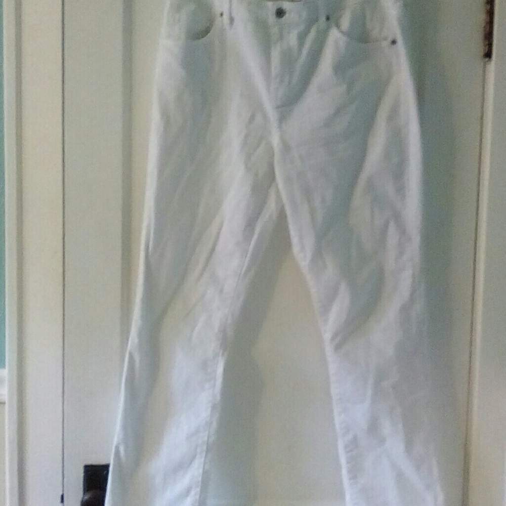 White jeans